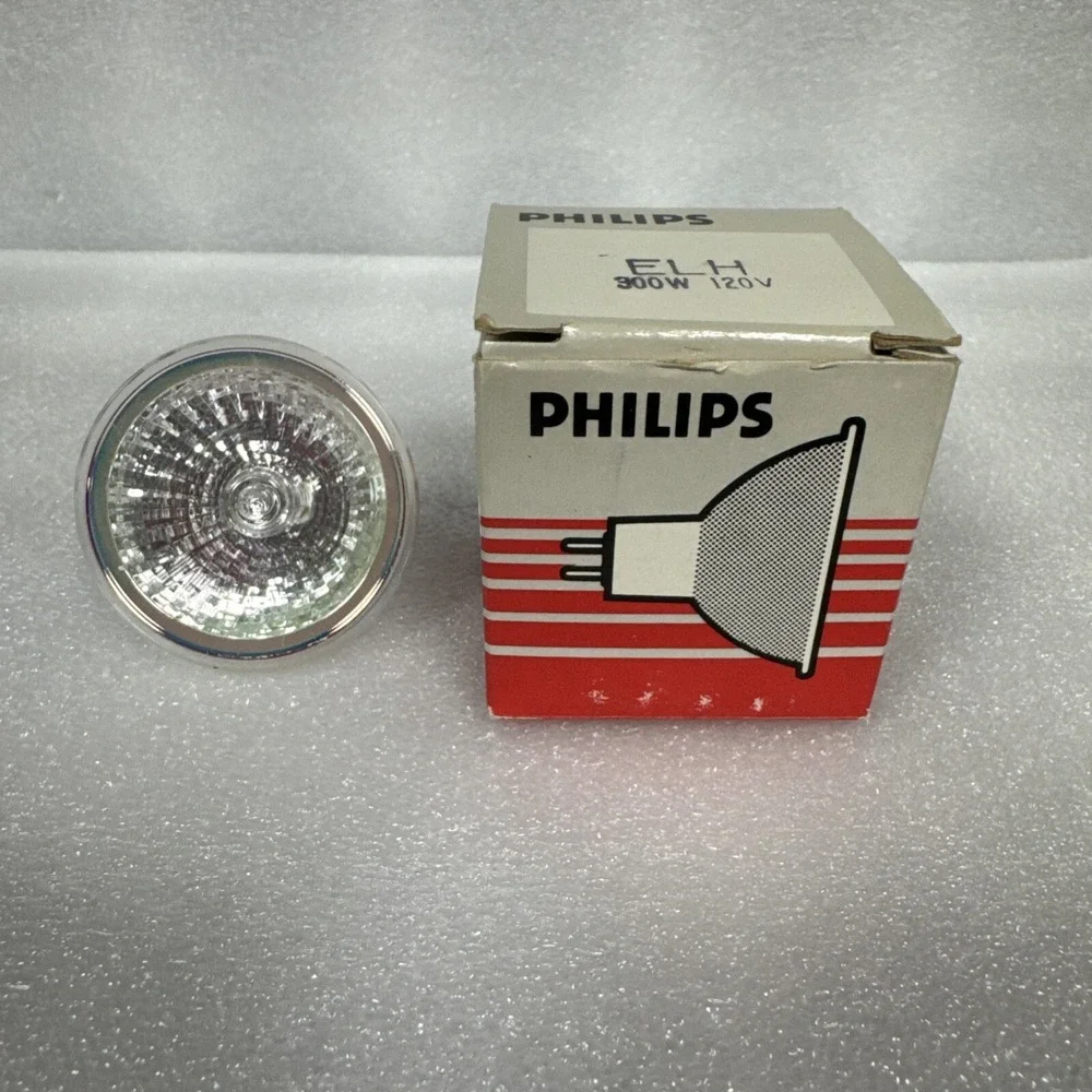 ELH photo A/V projector lamp projection light bulb120v 300w,‎ Philips brand